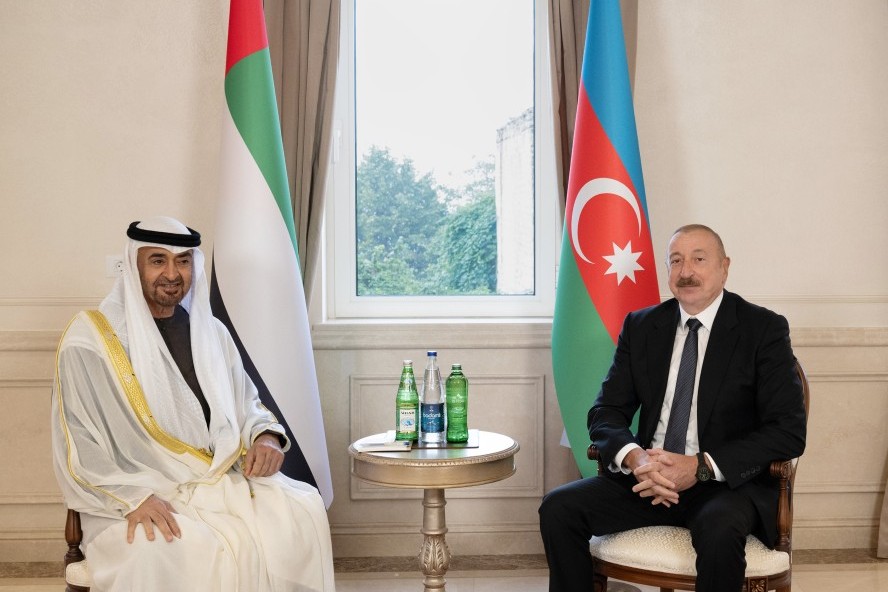 Prezident İlham Əliyev: Birləşmiş Ərəb Əmirlikləri ilə siyasi əlaqələrimiz çox uğurla inkişaf edir