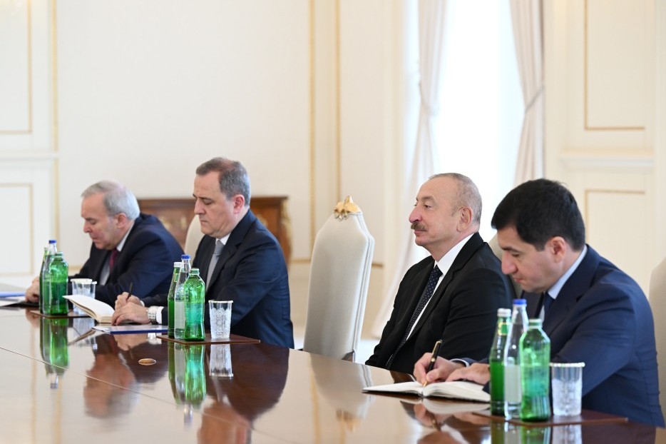 Prezident İlham Əliyev:Azərbaycan regionda sülh gündəliyinin irəli aparılması üçün səylərini bundan sonra da davam etdirəcək