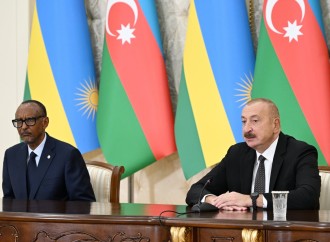 Azərbaycan ilə Ruanda arasında imzalanmış sənədlər mübadilə olunub, sonra Prezidentlər mətbuata bəyanatlarla çıxış ediblər