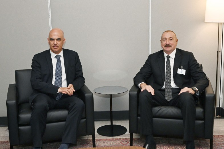 Prezident İlham Əliyev BMT-nin Nyu-Yorkdakı mənzil-qərargahında Avropa Şurasının Baş katibi ilə görüşüb