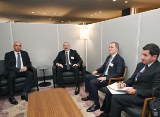 Prezident İlham Əliyev BMT-nin Nyu-Yorkdakı mənzil-qərargahında Avropa Şurasının Baş katibi ilə görüşüb