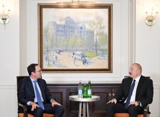 Prezident İlham Əliyev “Blackstone” şirkətinin prezidenti və baş əməliyyat direktoru Conatan Qrey ilə görüşüb