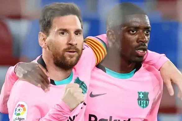 Messi Dembeleyə təbrik mesajı göndərib