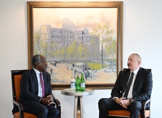 Prezident İlham Əliyev Nyu-Yorkda “Global Infrastructure Partners” şirkətinin təsisçisi, sədri və baş icraçı direktoru ilə görüşüb