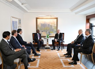 Prezident İlham Əliyev Nyu-Yorkda “Global Infrastructure Partners” şirkətinin təsisçisi, sədri və baş icraçı direktoru ilə görüşüb
