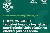 Bakı 2025-ci ildə 13-cü Beynəlxalq “Caspian Energy Forum”a ev sahibliyi edəcək