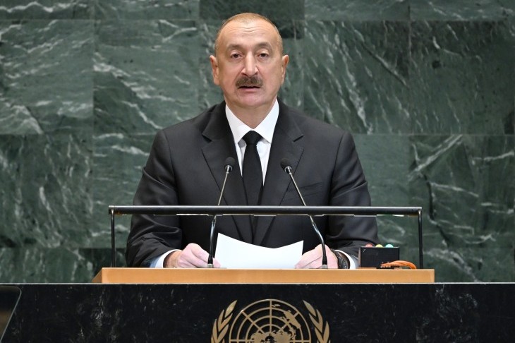 Prezident İlham Əliyev BMT Baş Assambleyasının 80-ci sessiyasında çıxış edib