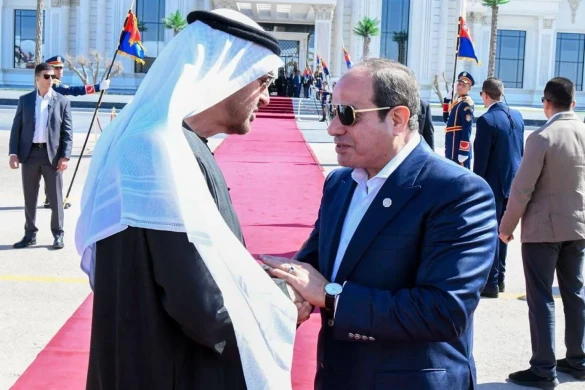 Sisi və bin Zayed Qəzza ilə bağlı vəziyyəti müzakirə edib, Trampın təşəbbüsünü alqışlayıblar