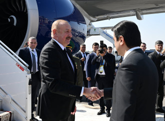 Prezident İlham Əliyev Tacikistana səfərə gəlib