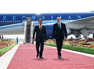 Prezident İlham Əliyev Tacikistana səfərə gəlib