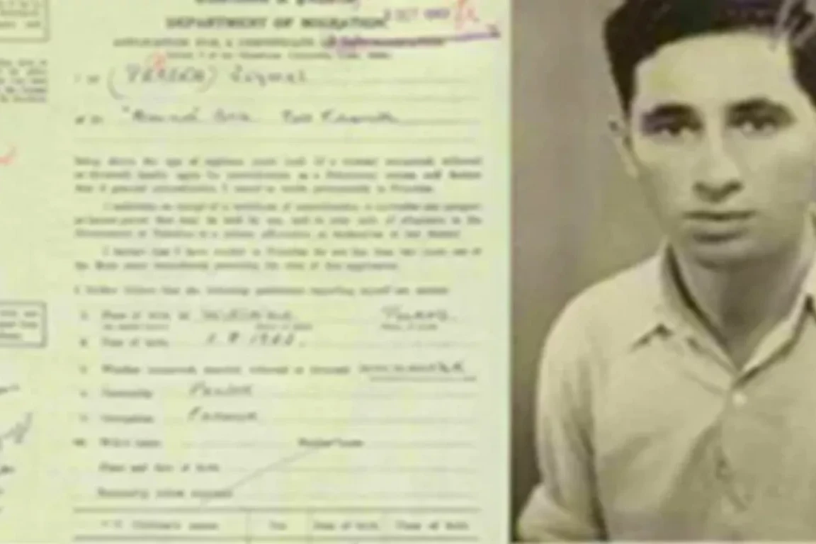 Şimon Peres Fələstin vətəndaşlığı almaq üçün müraciət edib- tarixi sənəd