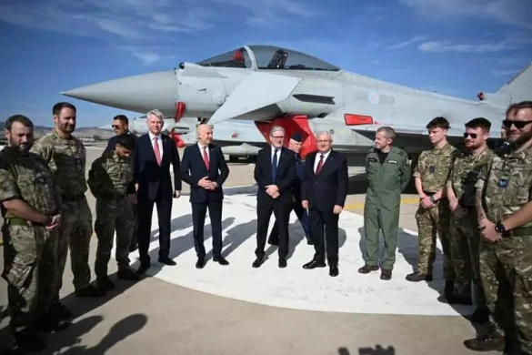 Britaniya Baş naziri Türkiyəyə səfərində Eurofighter qırıcılarını da özü ilə gətirib