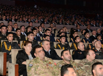 Vətən Müharibəsində qazanılan qələbənin 5 illiyinə həsr olunan Zəfər andı adlı ədəbi-bədii gecə keçirilir