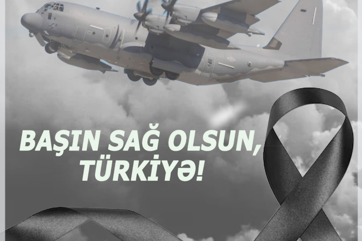 Azərbaycan Ombudsmanı Türkiyənin C-130 təyyarəsinin qəzaya uğraması ilə bağlı başsağlığı verib