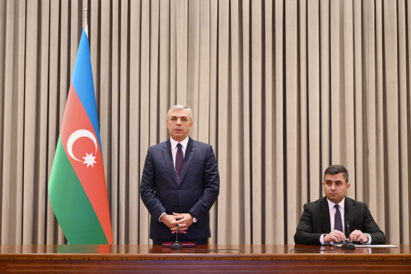 Prezident Administrasiyasının rəhbəri Naxçıvan Muxtar Respublikasında Azərbaycan Prezidentinin səlahiyyətli nümayəndəsini ictimaiyyətə təqdim edib