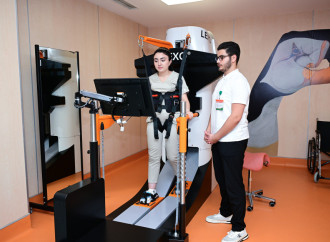 Yeni Klinikada Yeni Robotik Reabilitasiya və Sümük İliyi Transplantasiyası mərkəzlərinin açılış mərasimi olub