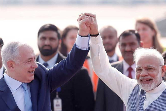 Çayçı oğlu İslamofob Modi, pedofil Epşteyn və İsrail