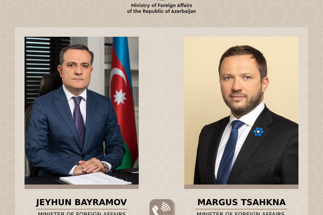 Azərbaycan və Estoniya xarici işlər nazirləri regional və qlobal məsələləri müzakirə ediblər