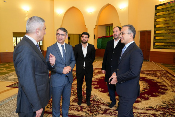Dövlət Komitəsinin sədri İmişlidə məscidləri ziyarət edib