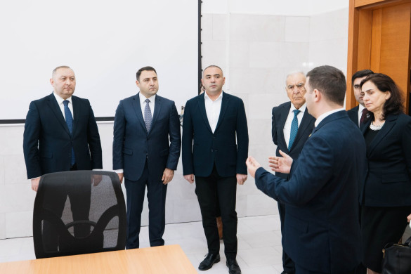 Gəncədə Azərbaycan İnnovasiya Mərkəzinin açılışı olub