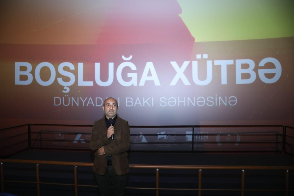 “Boşluğa xütbə” filminin Bakı premyerası böyük maraqla qarşılandı