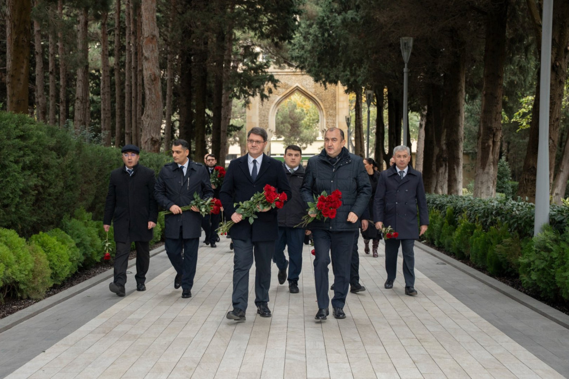 ETSN kollektivi Ulu Öndər Heydər Əliyevin xatirəsini yad edib