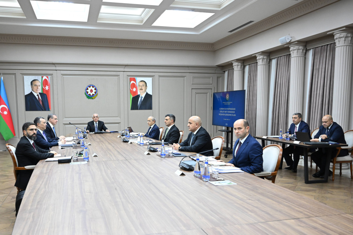 Azərbaycan Respublikası Dövlət Neft Fondunun (ARDNF) Müşahidə Şurasının iclası keçirilib