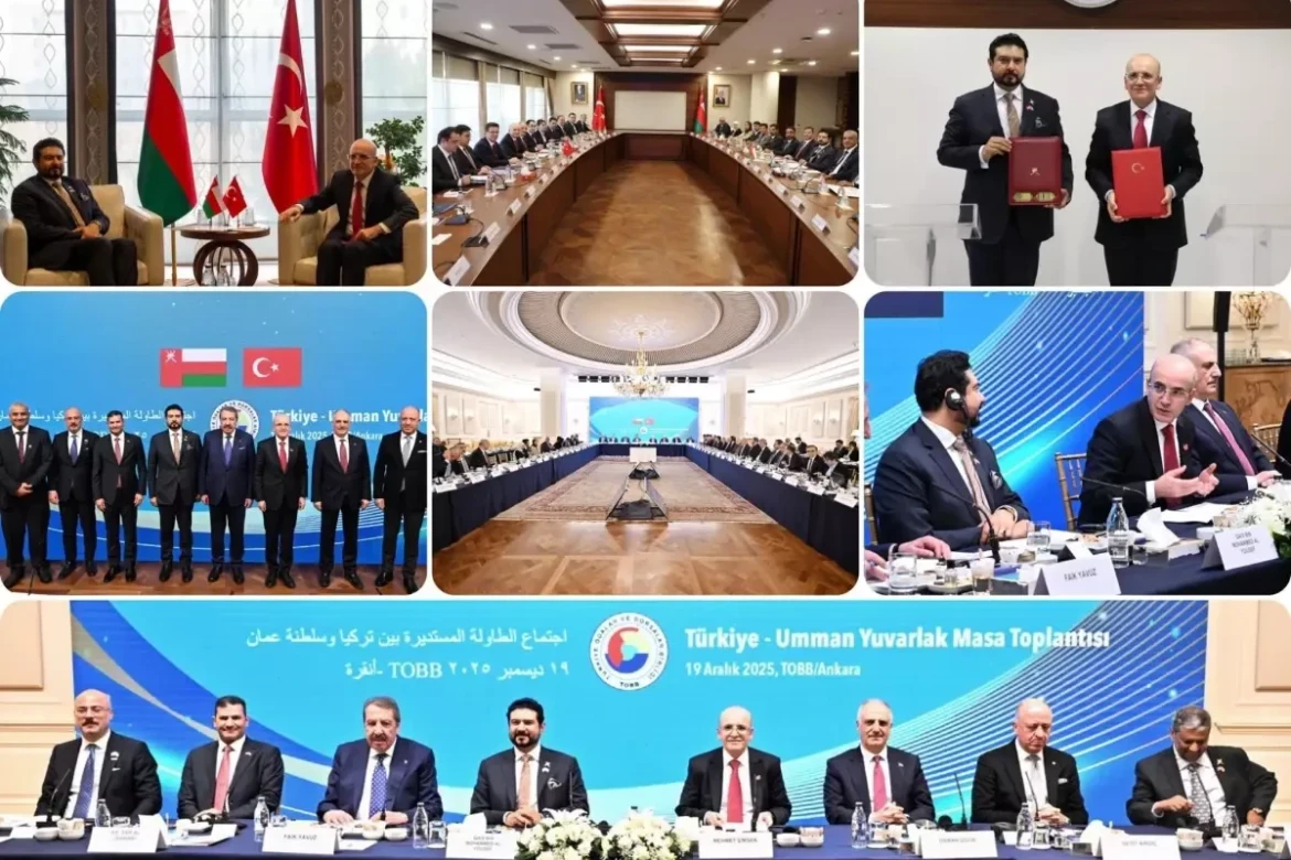 Türkiyə ilə Oman arasında 17 sahəni əhatə edən əməkdaşlıq protokolu imzalanıb