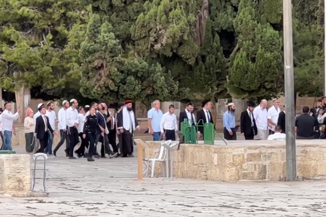 Hanuka bayramının səkkizinci günündə 900-dən çox israilli Əl-Əqsaya daxil olub