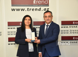 Trend əməkdaşları “Azərbaycan milli mətbuatının 150 illiyi” medalı ilə təltif olunublar