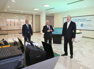 Prezident İlham Əliyev “Xankəndi-1” elektrik yarımstansiyasının açılışında iştirak edib