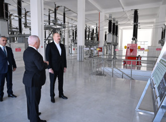 Prezident İlham Əliyev “Xankəndi-1” elektrik yarımstansiyasının açılışında iştirak edib