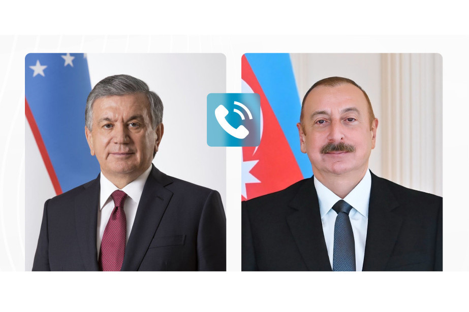 Şavkat Mirziyoyev Prezident İlham Əliyevə zəng edib