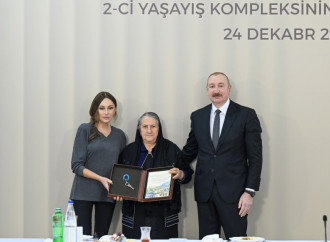 Prezident İlham Əliyev və Birinci xanım Mehriban Əliyeva Ağdamda 2-ci yaşayış kompleksinin açılışında iştirak edib və sakinlərlə görüşüblər