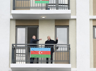 Prezident İlham Əliyev və Birinci xanım Mehriban Əliyeva Ağdamda 2-ci yaşayış kompleksinin açılışında iştirak edib və sakinlərlə görüşüblər