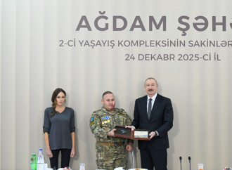 Prezident İlham Əliyev və Birinci xanım Mehriban Əliyeva Ağdamda 2-ci yaşayış kompleksinin açılışında iştirak edib və sakinlərlə görüşüblər
