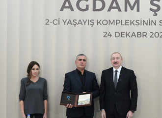 Prezident İlham Əliyev və Birinci xanım Mehriban Əliyeva Ağdamda 2-ci yaşayış kompleksinin açılışında iştirak edib və sakinlərlə görüşüblər