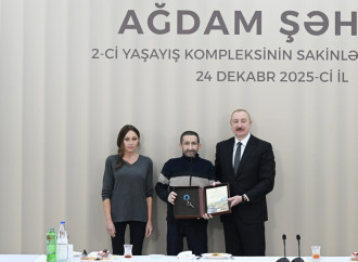 Prezident İlham Əliyev və Birinci xanım Mehriban Əliyeva Ağdamda 2-ci yaşayış kompleksinin açılışında iştirak edib və sakinlərlə görüşüblər
