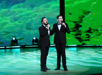 Leyla Əliyeva və Alena Əliyeva Uşaq İncəsənət Festivalının yekun mükafatlandırma mərasimində iştirak ediblər