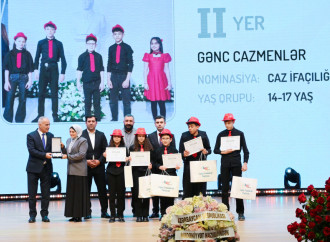 Leyla Əliyeva və Alena Əliyeva Uşaq İncəsənət Festivalının yekun mükafatlandırma mərasimində iştirak ediblər