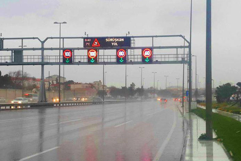 Zığ dairəsi-Hava Limanı yolunda sürət həddi endirilib