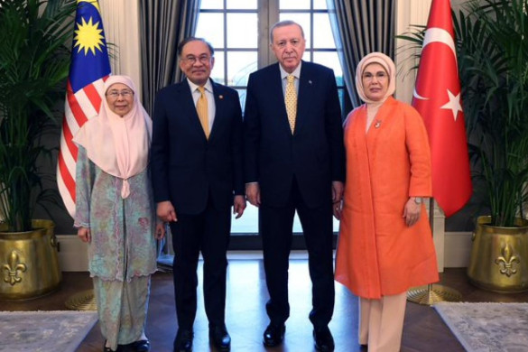 Ərdoğan Malaziyanın Baş naziri ilə görüşüb