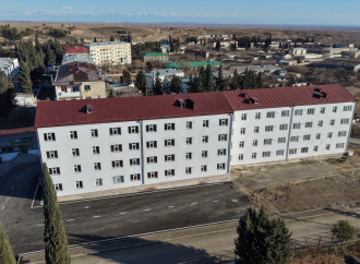 Prezident İlham Əliyev Ağdərə şəhərinin Baş planı ilə tanış olub