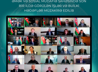 Əmək və sosial müdafiə sahəsində son bir ildə görülən işlər və builki hədəflər müzakirə edilib