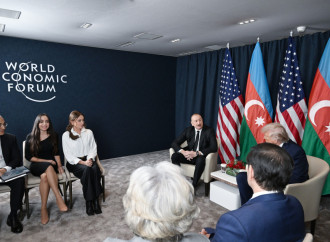 Davosda Prezident İlham Əliyev və Prezident Donald Tramp arasında geniş tərkibdə görüş keçirilib