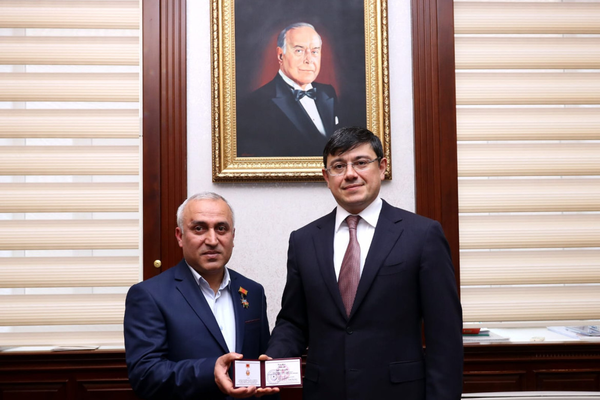 Ukraynadakı diaspor rəhbəri dövlət mükafatı ilə təltif olunub