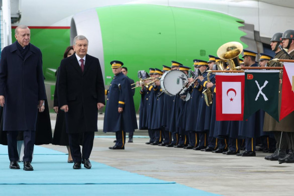 Özbəkistan prezidenti Türkiyədə rəsmi səfərdədir