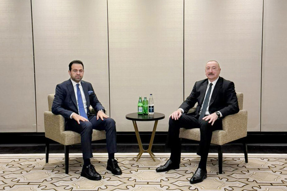 Prezident İlham Əliyevin Əbu-Dabidə Müsəlman Ağsaqqalları Şurasının baş katibi ilə görüşü olub