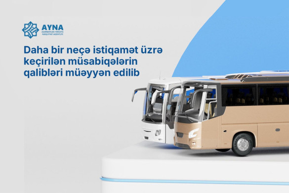 AYNA bir sıra müntəzəm avtobus marşrutlarını yeni daşıyıcılara təhkim edib