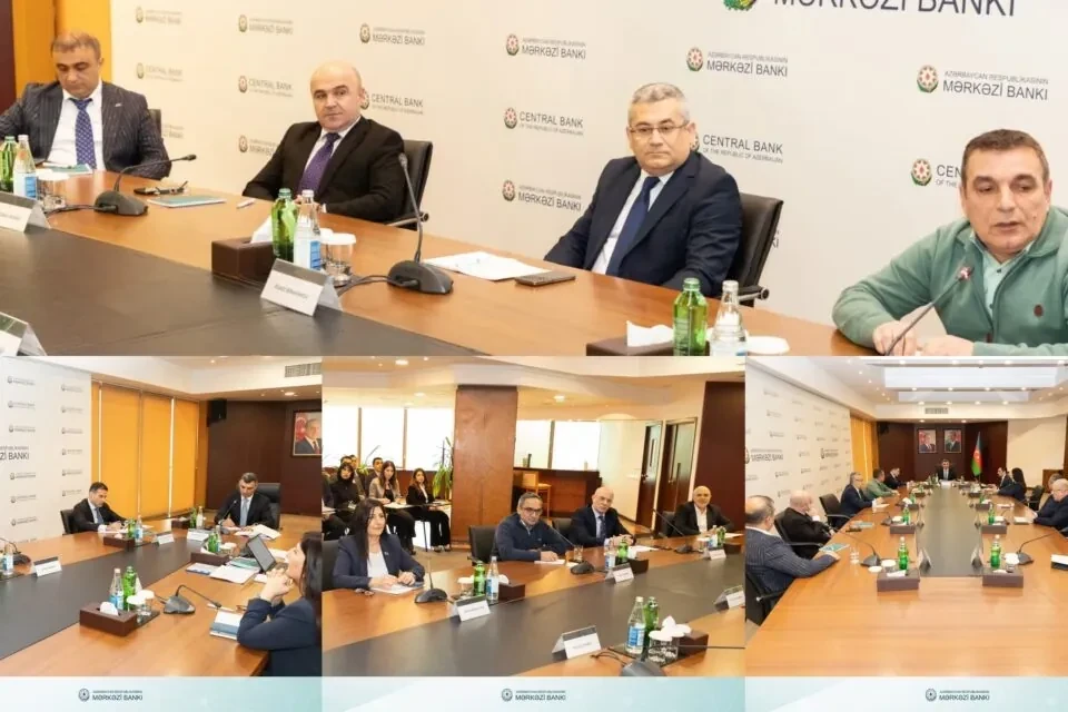 Qiymətləndirmə sektoru Mərkəzi Bankda müzakirə mövzusu olub